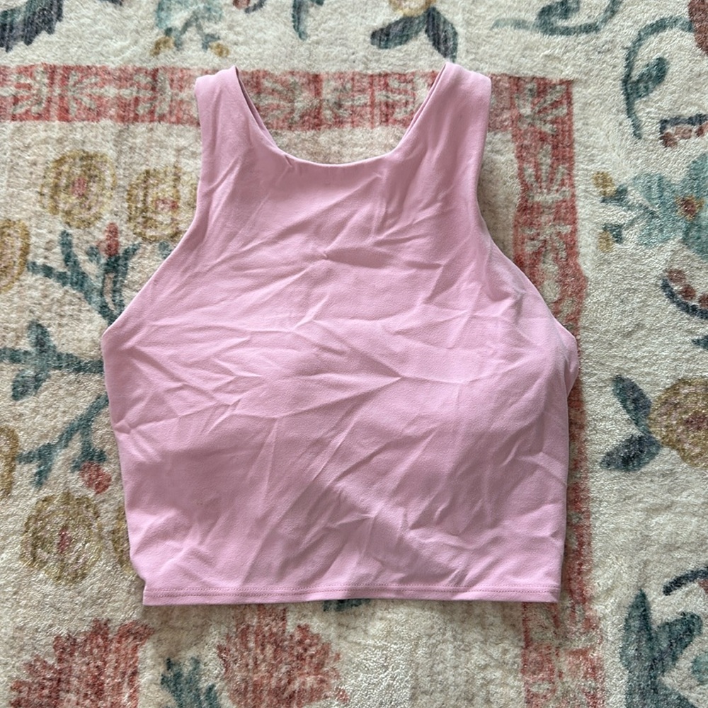 Athleta pink athletic tank! Size xs!